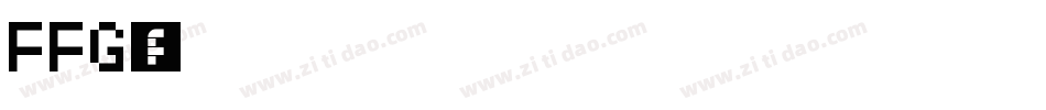 FFGothic TwoOne字体转换